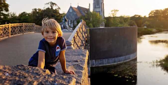 Kind in Dänemark
