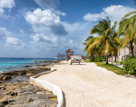 Strandpromenade Isla Cozumel