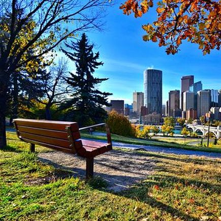 West Canada Rundreise Calgary Skyline