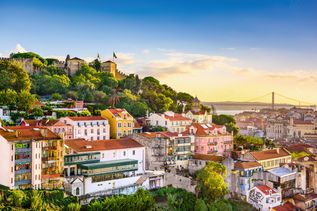 Blick über Lissabon