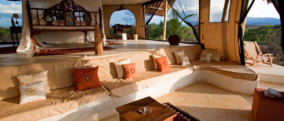 Glamping Afrika Reise Urlaub Luxuriöses Safari Camp