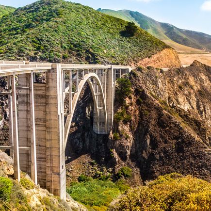 Roadtrip Highway 1 USA Urlaub Reise Bixby Bridge