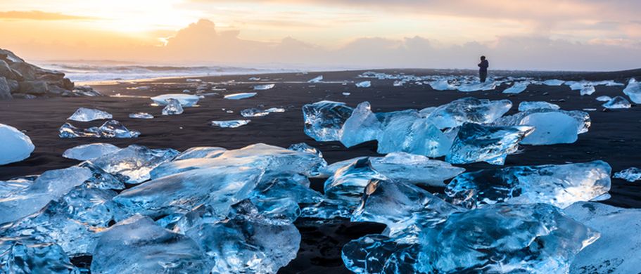 Island Eisberge