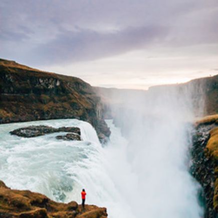 Island Gullfoss Wasserfall