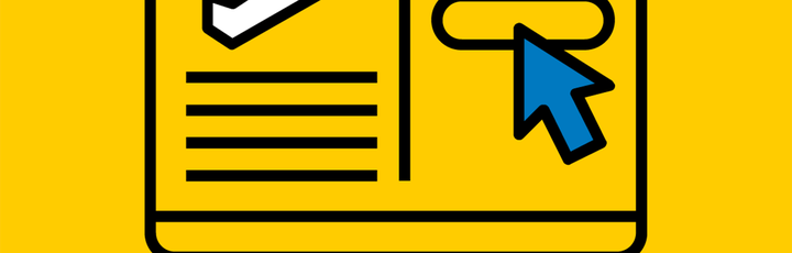 Ein gelbes Symbol, das ein aufgeschlagenes Buch mit einem Flugzeug darauf darstellt, daneben der Schriftzug "Online Booking Engines (OBE)" in schwarzer Schrift.