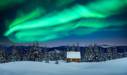 Lappland, Nordlicher, beeindruckendes Farbenspiel