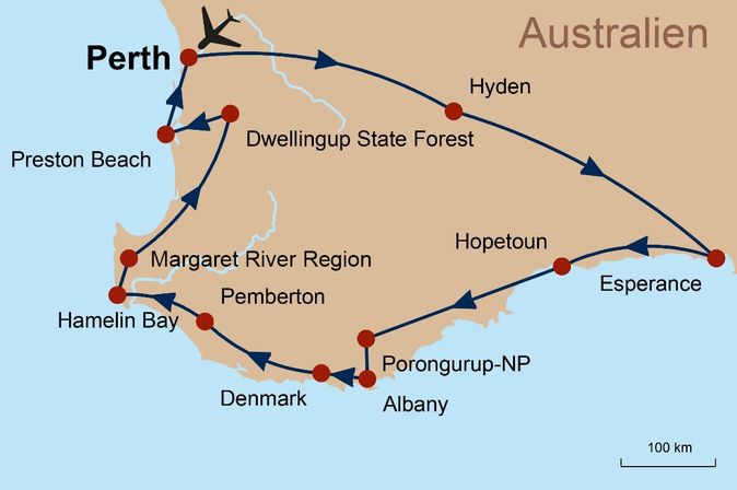 StepMap-Karte-Australische-Traeume-Mit-dem-Wohnmobil-durch-den-Suedwesten-Westaustraliens