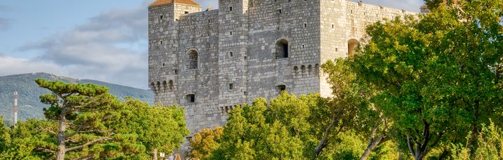 Blick auf Nehaj, eine Festung in Senj.