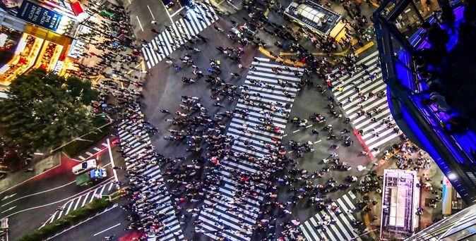 Shibuya Kreuzung