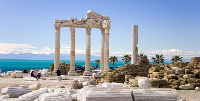 Apollon Tempel, Side, Türkei