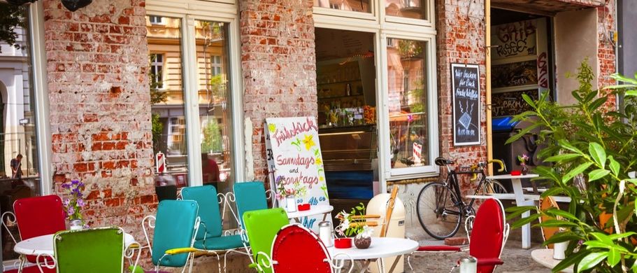 Café, Berlin Prezlauer Berg