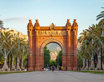Arc de Triomf in Barcelona