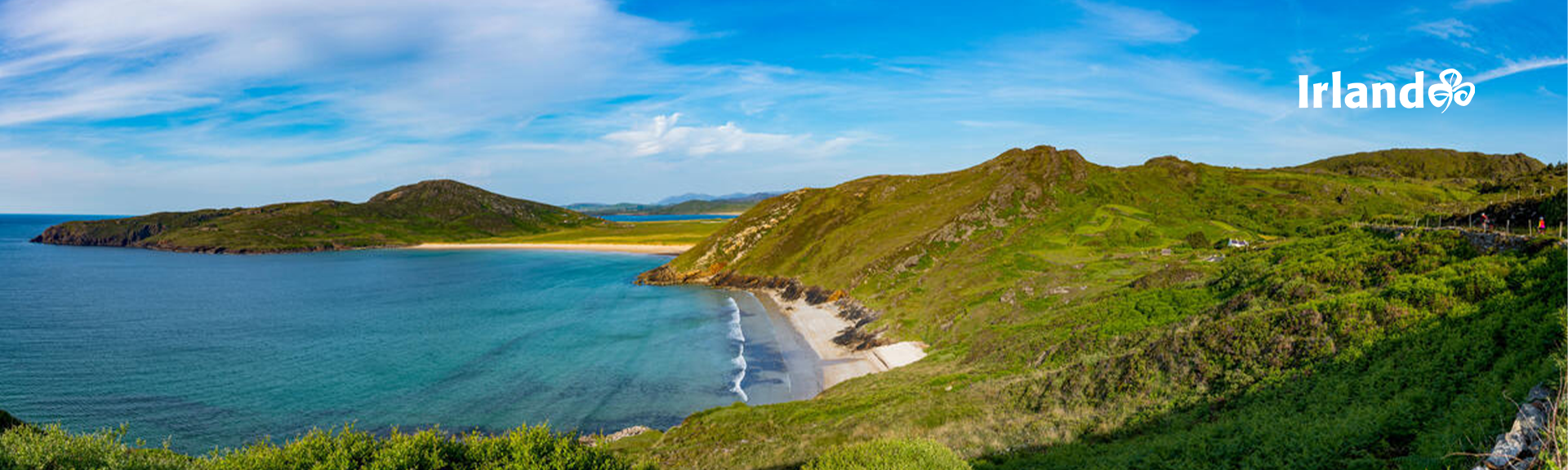 Blick auf Klippen in Irland