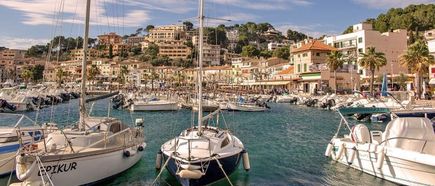 Abstecher zum Hafen von Port de Soller.
