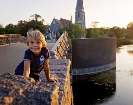 Kind in Koppenhagen