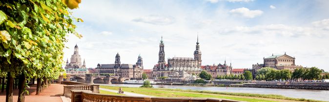Dresden Elbe Ufer