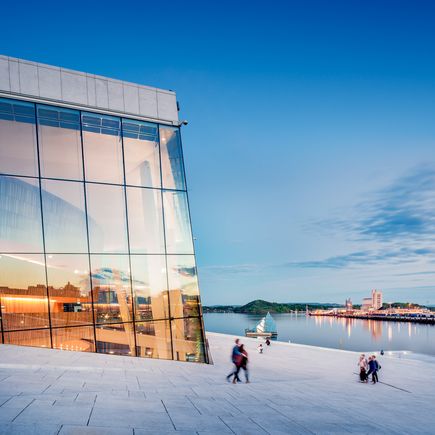 Opernhaus Oslo Hafen