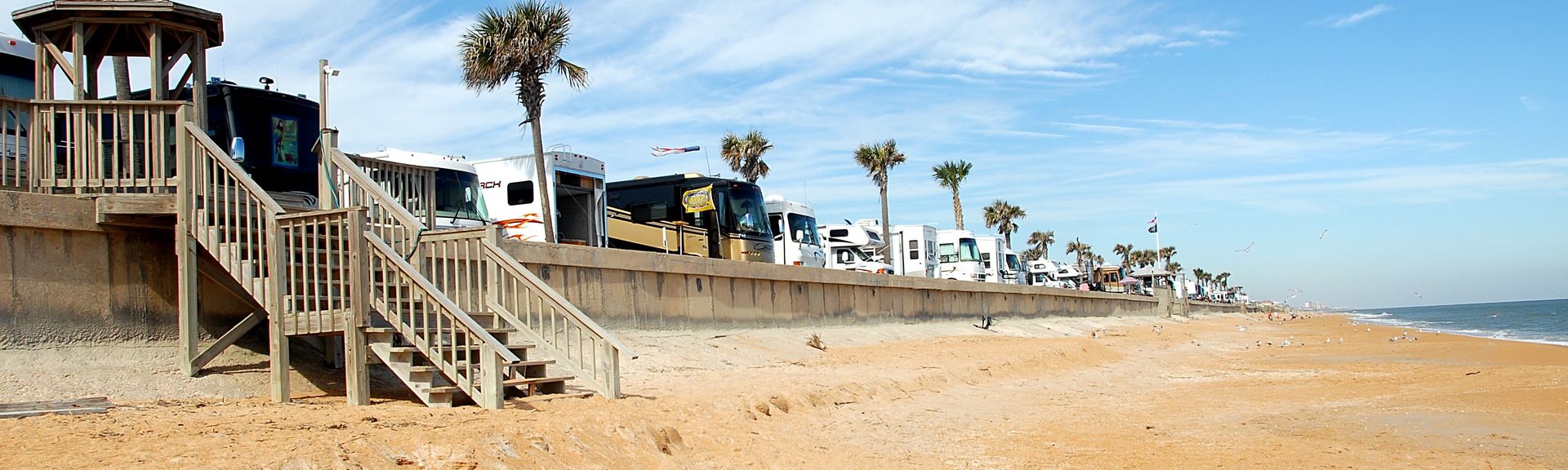 Campingplatz am Strand Florida